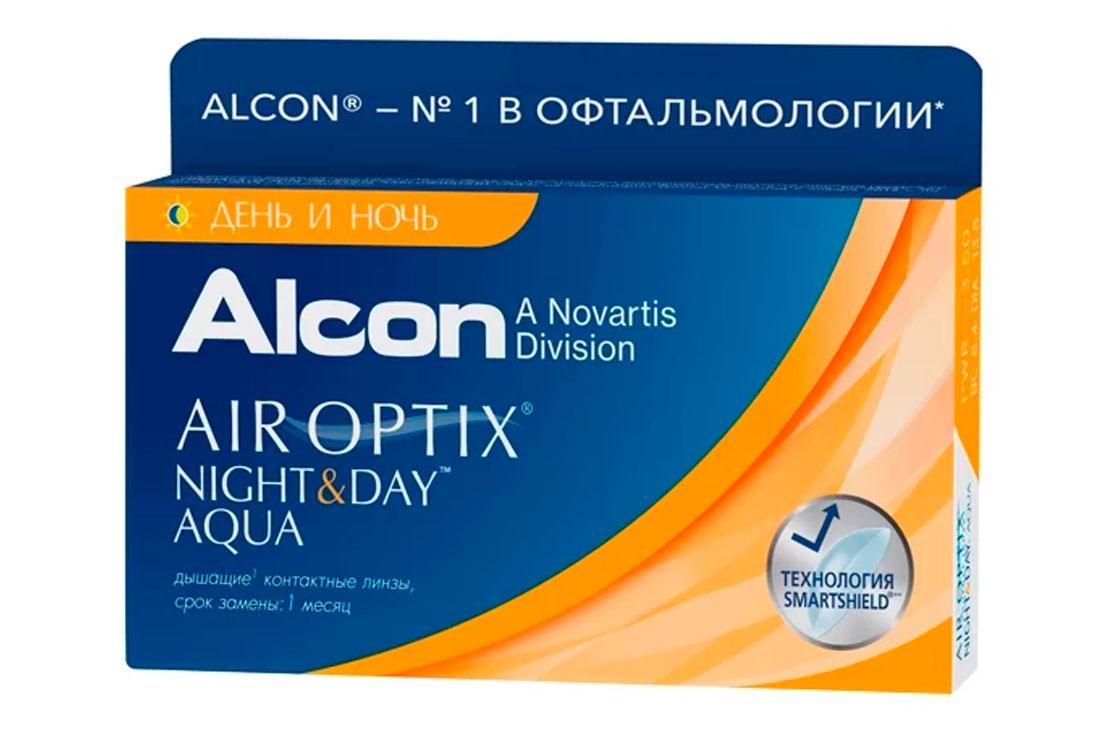  Air Optix Night & Day (3 линзы) - 1